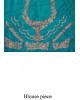 blue designer lehenga