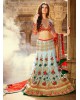 multicolor fishcut lehenga