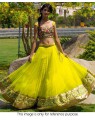 Green lehenga