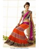 Orange lehenga