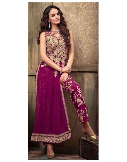 pink ready made dress