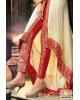 Maroon designer anarkali dress