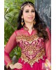 Pink anarkali dress