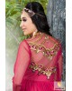 Pink anarkali dress