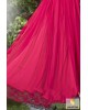 Pink anarkali dress
