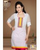 White casual kurti