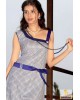 Grey-blue stylish kurti