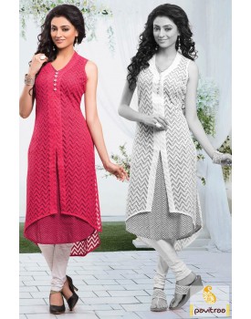 Pink kurti