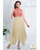 Green embroidery kurti