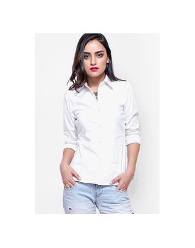 white casual shirt