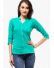 Green casual shirt