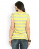 Yellow casual T-shirt