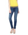 Denim blue jeans