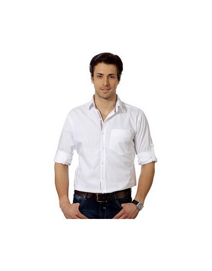 White casual shirt