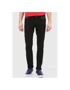 Flying machine skinny fit black