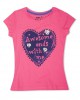 pink T-shirt