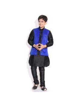 Blue-black kurti