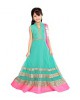 Sky blue lehenga 