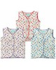 multi colore sleeveless tops