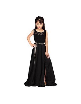 Black party wear dress