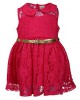 Maroon party wear dress