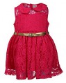 Maroon party wear dress