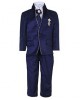 Royal-blue partywear dress