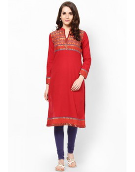 Biba-Red kurti