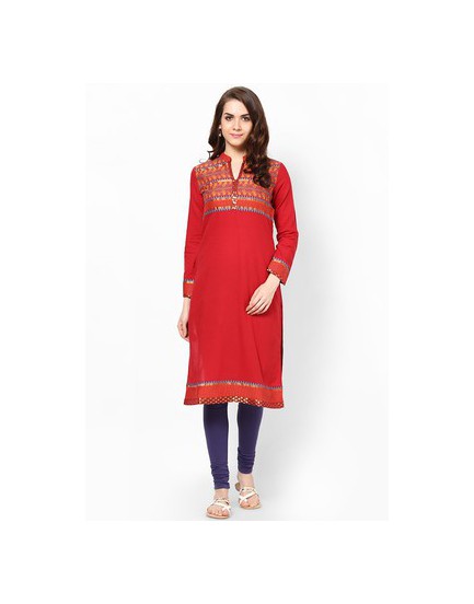 Biba-Red kurti