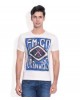 Flying machine-white T-shirt