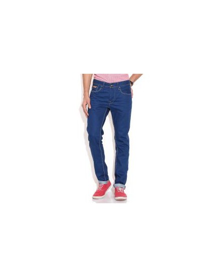 Being human-blue cotton jeans