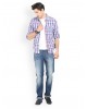 Multi colour checks shirt