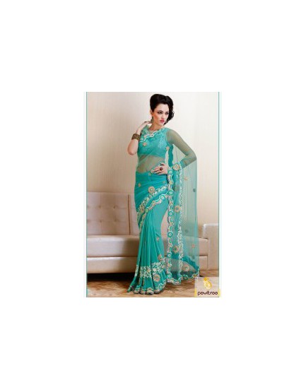 ice-blue-_sarees--net saree