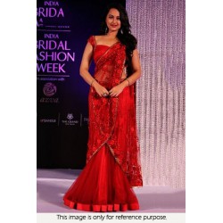 Red bollywood lehenga