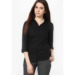 Black casual shirt