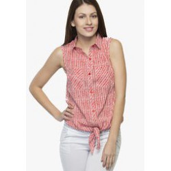 Peach casual shirt