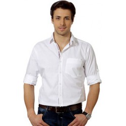 White casual shirt