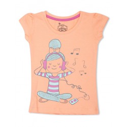 Peach colour T-shirt