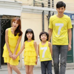 Yellow-family dress