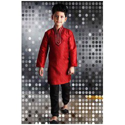 Maroon kurta