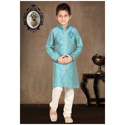 Sky blue kurta