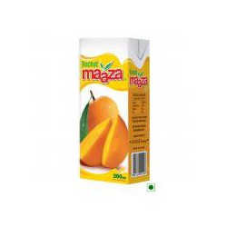 MAAZA TETRA PACK SOFT DRINK