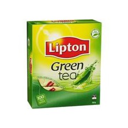 LIPTON GREEN TEA LEAVES CARTON